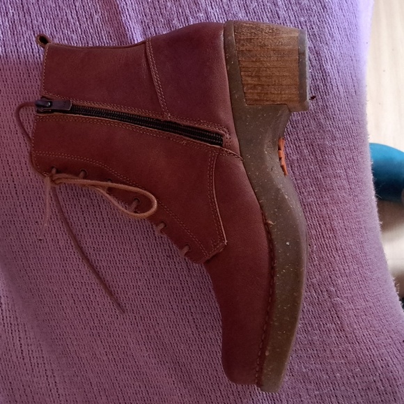 Art Zundert 1012 Cuero Lace up zipper boots - Picture 2 of 10